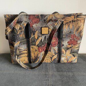 3 for $30 Bundle CBS Women's Handbag with Zipper Flower Pattern Print